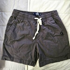 Hollister Gray Drawstring Shorts Size XS